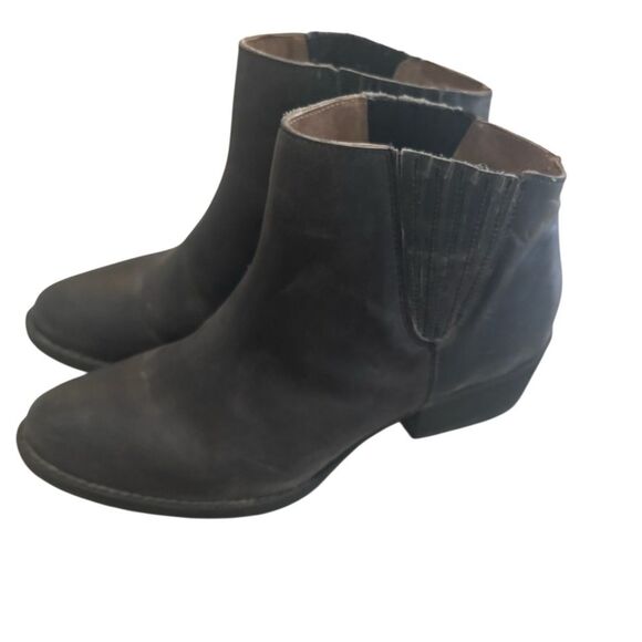 Circle G By Corral Womens Western Boots Sz 9 Ankle Black Cowboy - Picture 1 of 8
